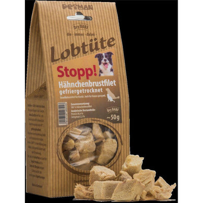 Petman Lobtüte STOPP! Hähnchenbrustfilet 50 g