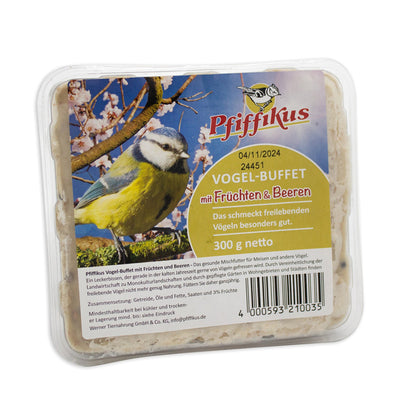 Pfiffikus Vogelbuffet Früchte & Beeren 300 g