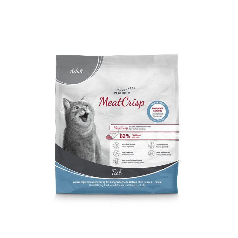 Platinum MeatCrisp Adult Fish 400 g