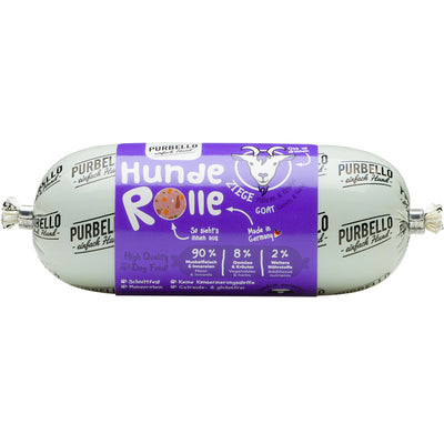 PURBELLO® HundeRolle Ziege mit Möhren & Kräutern 200 g