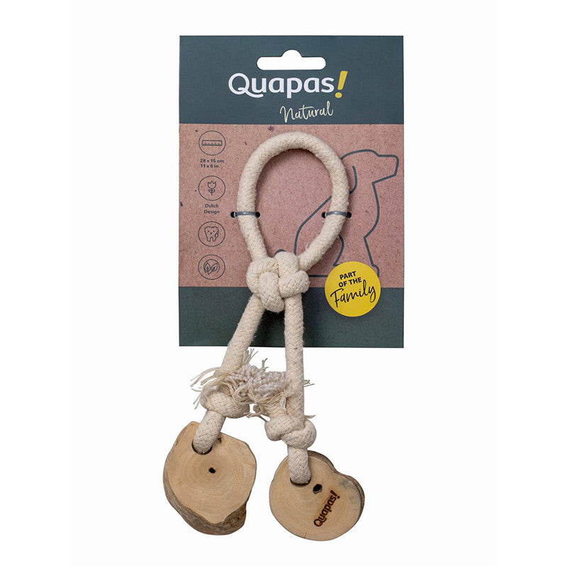 Quapas! Dog Toy Coffeewood Bouncy 1 Stück