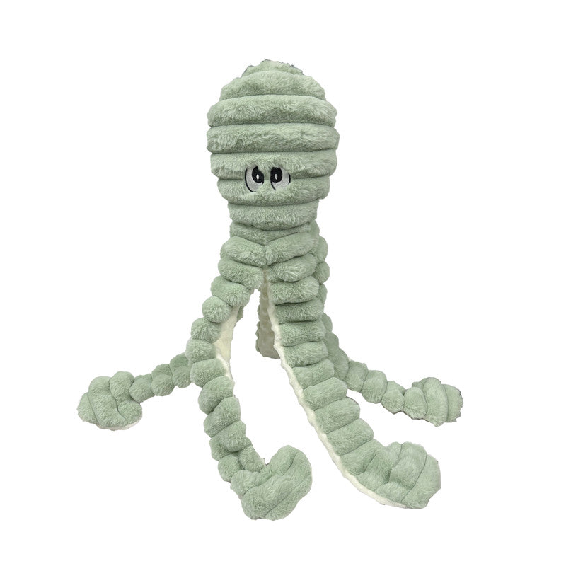 Quapas Dog Toy Plush Octopus Green #17800 66cm