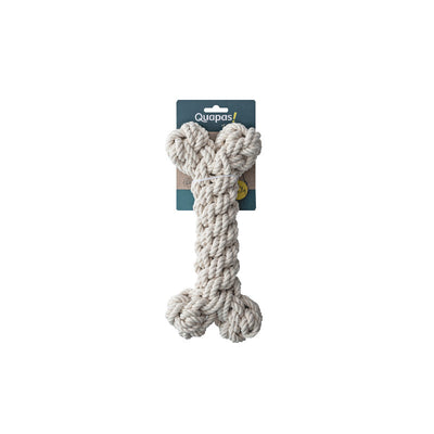 Quapas! Dog Toy Rope Bone Natural XL 40 cm
