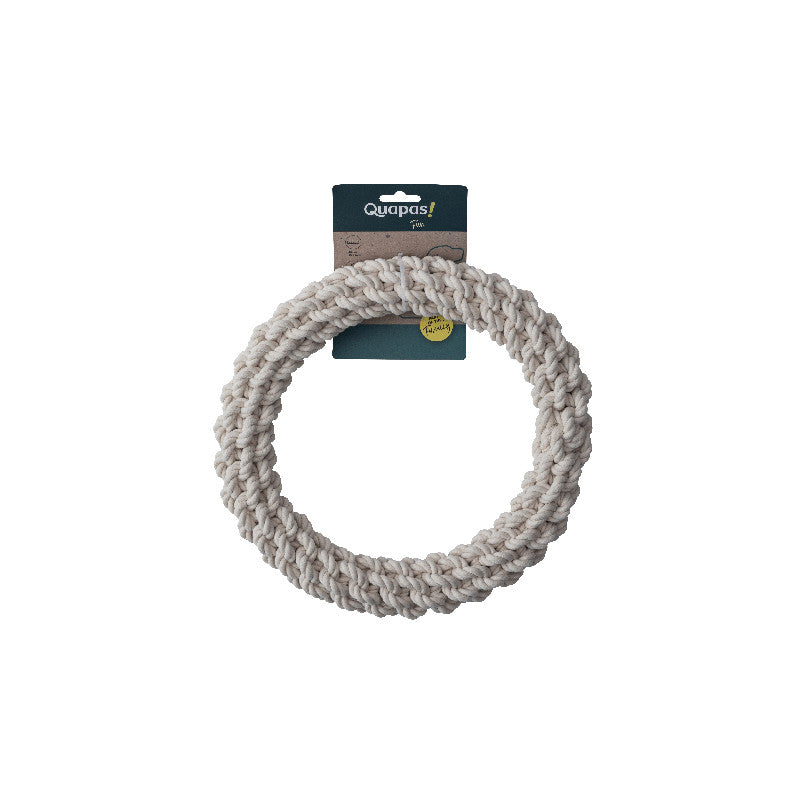 Quapas! Dog Toy Rope Round Natural XL 40 cm