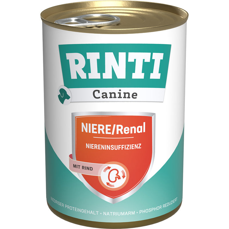 Rinti Canine Niere/Renal mit Rind 400 g