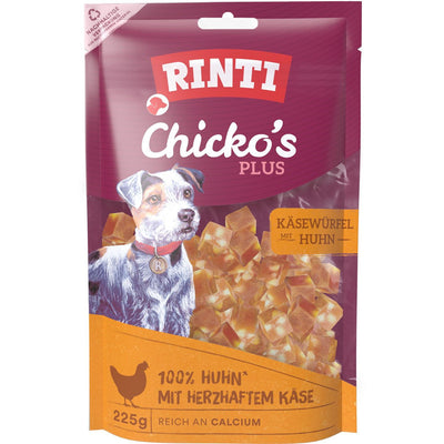 RINTI Chicko's Plus Käsewürfel mit Huhn 225 g