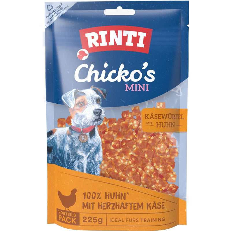 RINTI Chicko´s Mini Käsewürfel Huhn 225 g