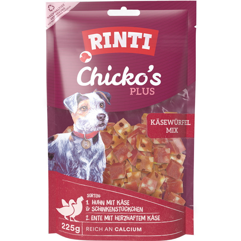 RINTI Chicko´s Plus Käsewürfelmix 225 g