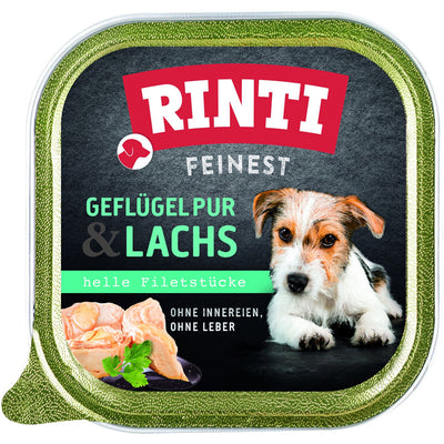 RINTI Feinest Geflügel Pur & Lachs 150 g