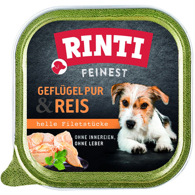 RINTI Feinest Geflügel Pur & Reis 150 g