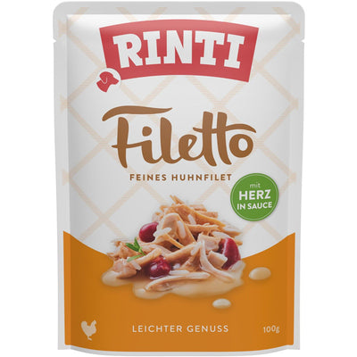 RINTI Filetto Huhn+Herz in Sauce 100 g
