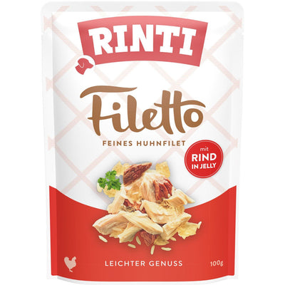 RINTI Filetto Huhn & Rind in Jelly 100 g