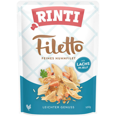 RINTI Filetto Huhnfilet mit Lachs in Jelly 100 g