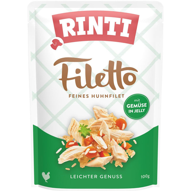 Rinti Filetto Jelly Huhn & Gemüse 100 g