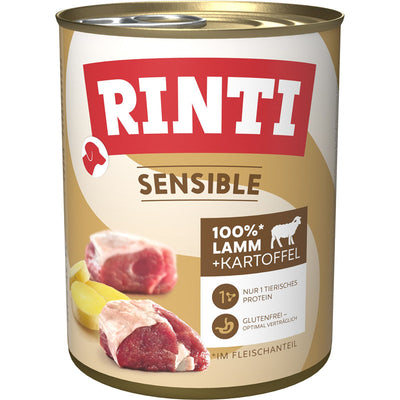 RINTI Sensible Lamm + Kartoffel 800 g