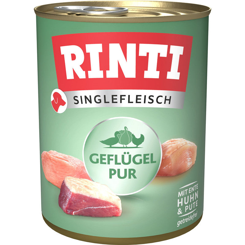 RINTI Singlefleisch Exclusive Geflügel Pur  800g