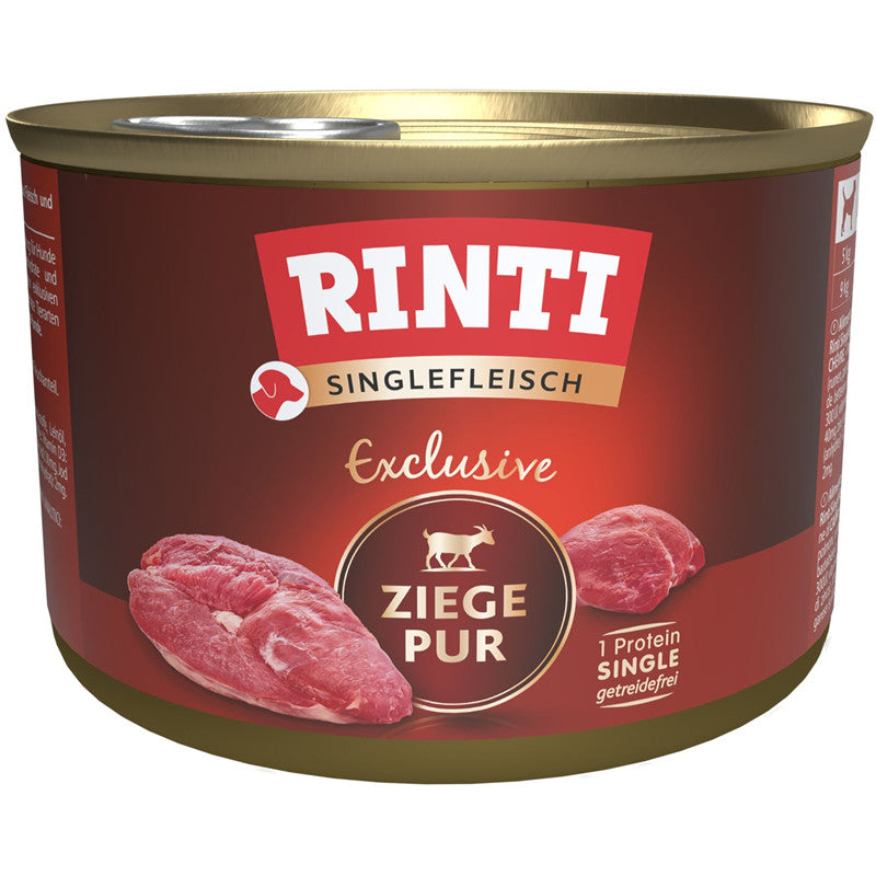 RINTI Singlefleisch Exclusive Ziege Pur 185 g