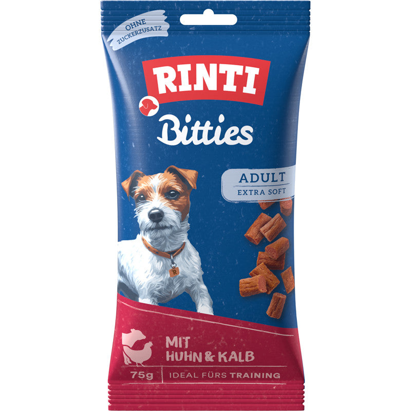 RINTI Snack Bitties mit Huhn & Kalb 75 g