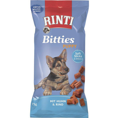 RINTI Snack Bitties Puppy Soft Sticks Huhn & Rind 75 g