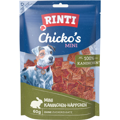 Rinti Snack Chicko's Mini Kaninchen-Häppchen 60 g