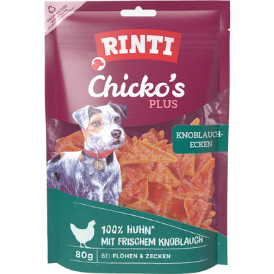 RINTI Snack Chicko's Plus Knoblauchecken mit Huhn 80 g