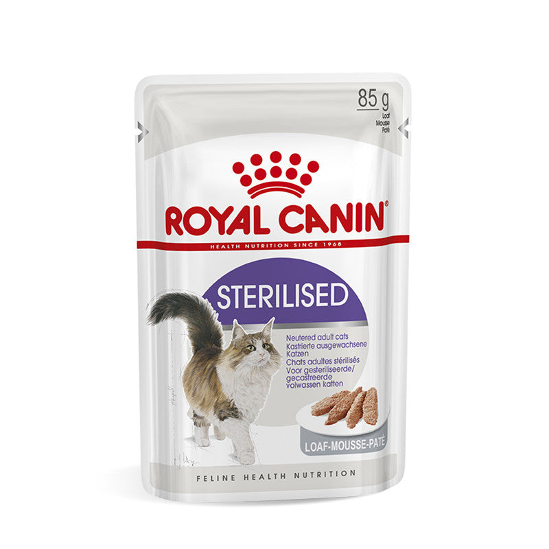 Royal Canin Feline Health Nutrition Sterilised in Mousse Frischebeutel 85 g