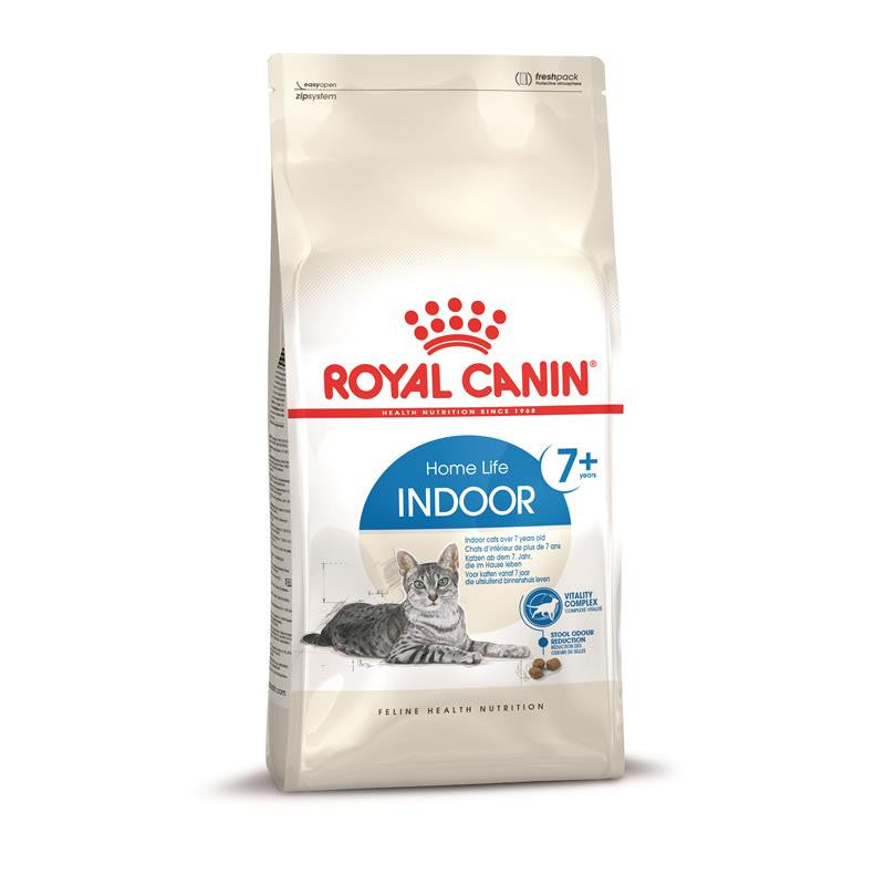 Royal Canin Feline Health Nutrition Home Life Indoor 7+ Senior 400 g