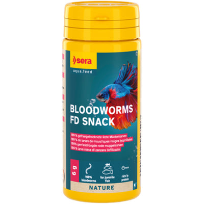 sera Bloodworms FD Snack 50 ml / 6 g