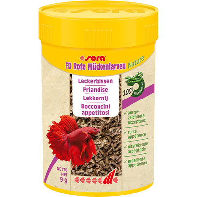 sera FD Rote Mückenlarven 9 g / 100 ml