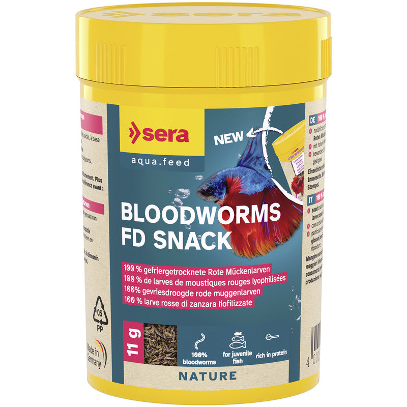 sera FD Rote Mückenlarven 9 g / 100 ml