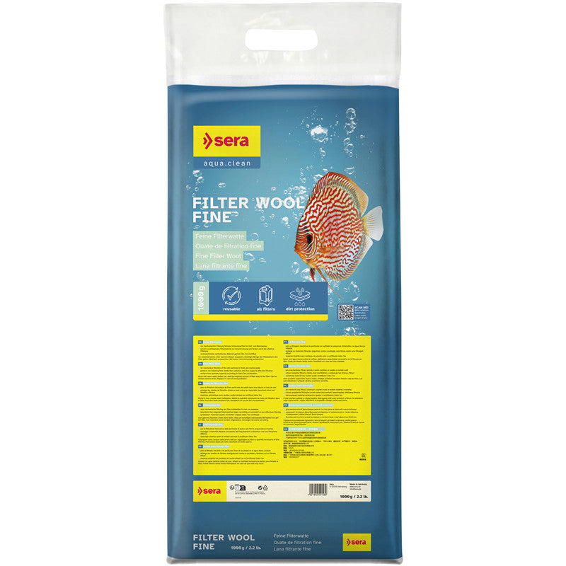 sera Filter Wool Fine 1 kg