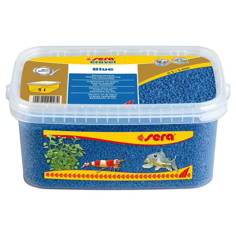 sera Gravel Blue Ø 2 - 3 mm 3 l