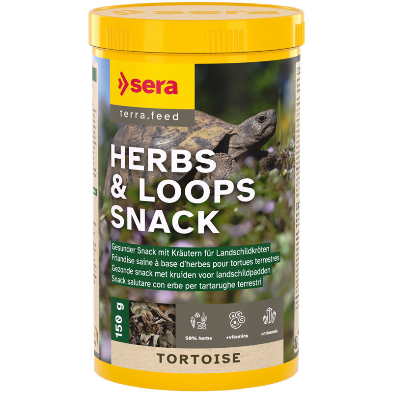 sera Tortoise Herbs & Loops Snack 120 g / 1000 ml