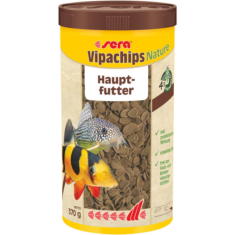 sera vipachips Nature 370 g / 1000 ml