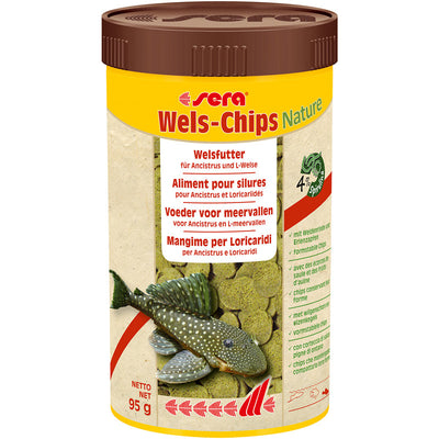 sera Wels-Chips Nature 95 g / 250 ml