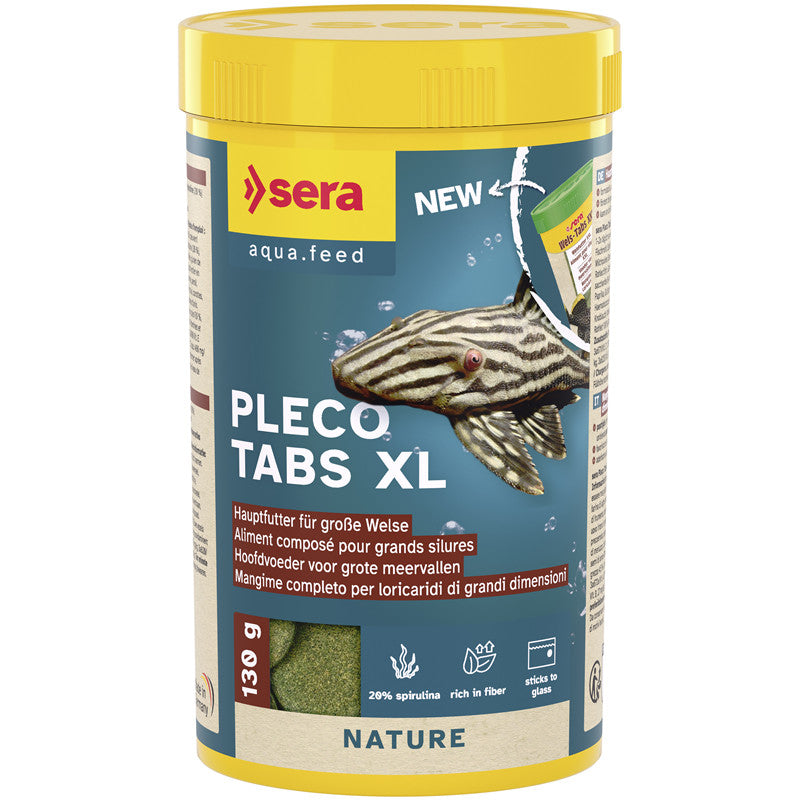 sera Wels-Tabs XXL Nature 120 g / 250 ml