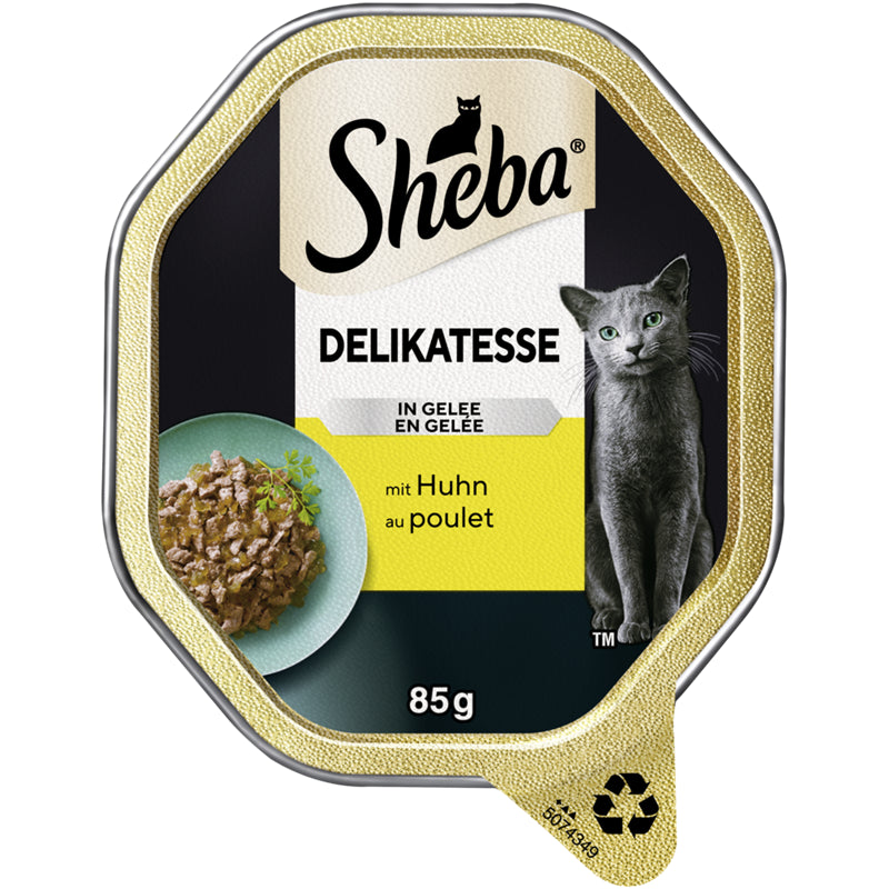 SHEBA® Delikatesse in Gelee mit Huhn 85 g