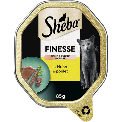 SHEBA® Finesse in Mousse mit Huhn 85g