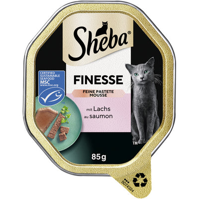 SHEBA® Finesse in Mousse mit Lachs 85 g