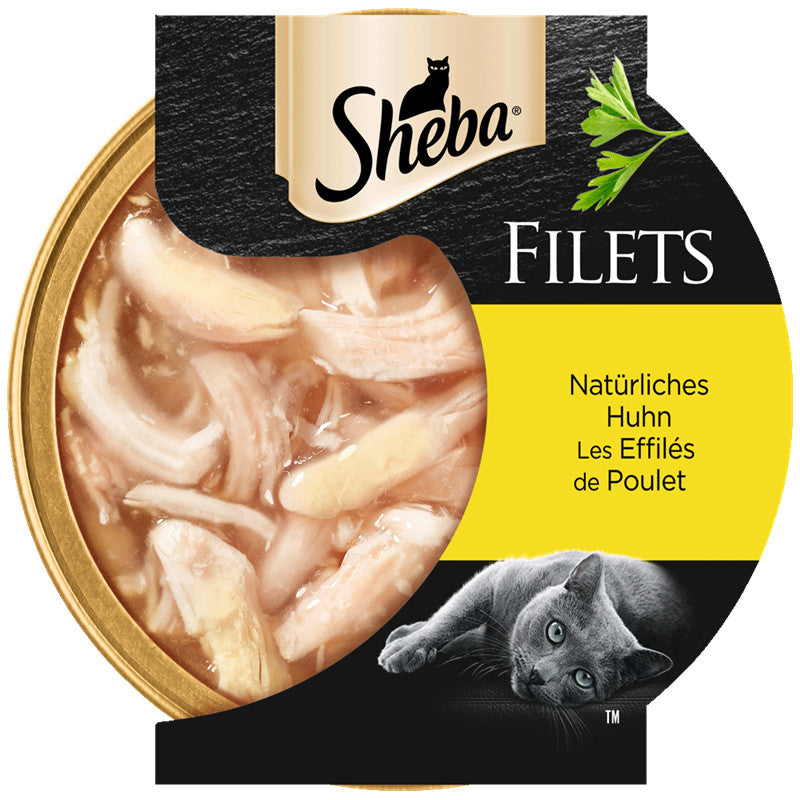 Sheba Schale Filets Huhn  60g