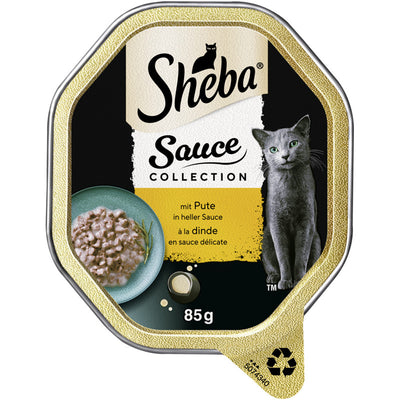 Sheba Schale Sauce Collection mit Pute in heller Sauce 85 g