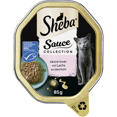 Sheba Schale Sauce Collection Sauce Lover mit Lachs 85 g