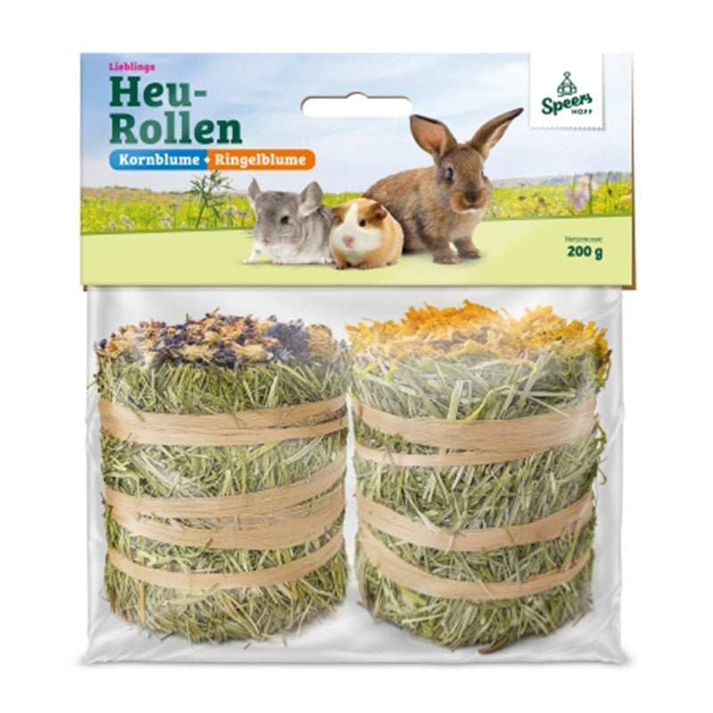 Speers Hoff Lieblings Heu-Rolle mit Kornblume & Ringelblume 200 g