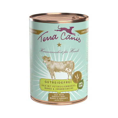 Terra Canis Getreidefrei Kalb mit Petersilienwurzel, Mango und Johannisbeere 400 g