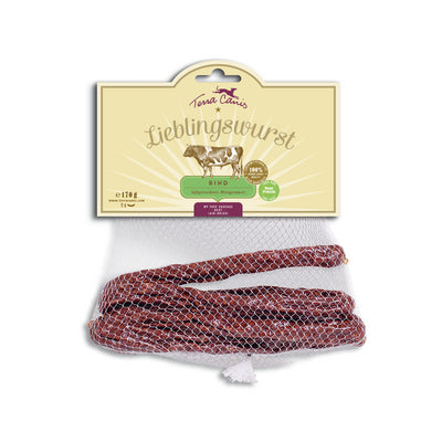 Terra Canis Lieblingswurst Rind  170 g