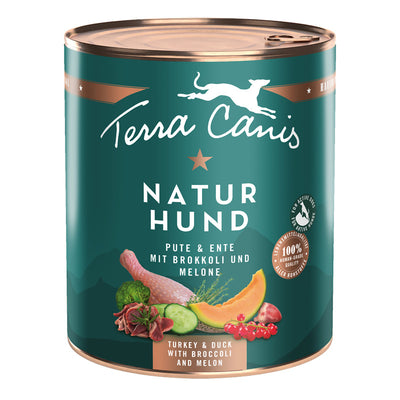 Terra Canis Naturhund Pute & Ente 800 g