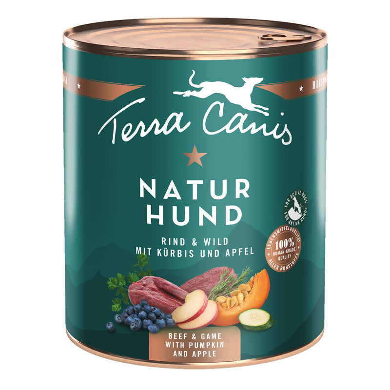 Terra Canis Naturhund Rind & Wild 800 g