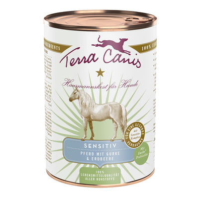 Terra Canis Sensitiv Pferd mit Gurke & Erdbeere 400 g