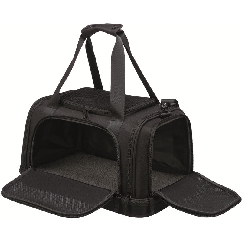 Trixie Airline Tasche Plane, schwarz 28 × 25 × 44 cm