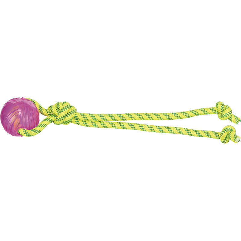 Trixie Aqua Toy Spieltau mit Ball, Polyester/TPR ø 6 × 40 cm